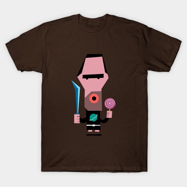 lollipop space pirate T-Shirt by mishart